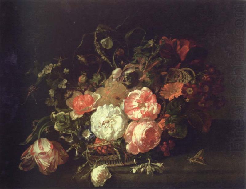 flowers and lnsects, Rachel Ruysch